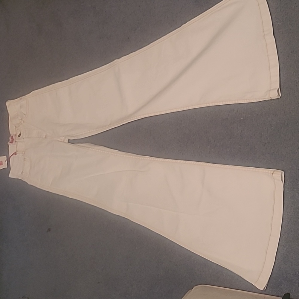 Solid & Striped bell bottom jeans
